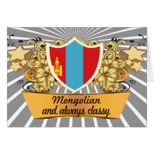 Classy Mongolian Cards