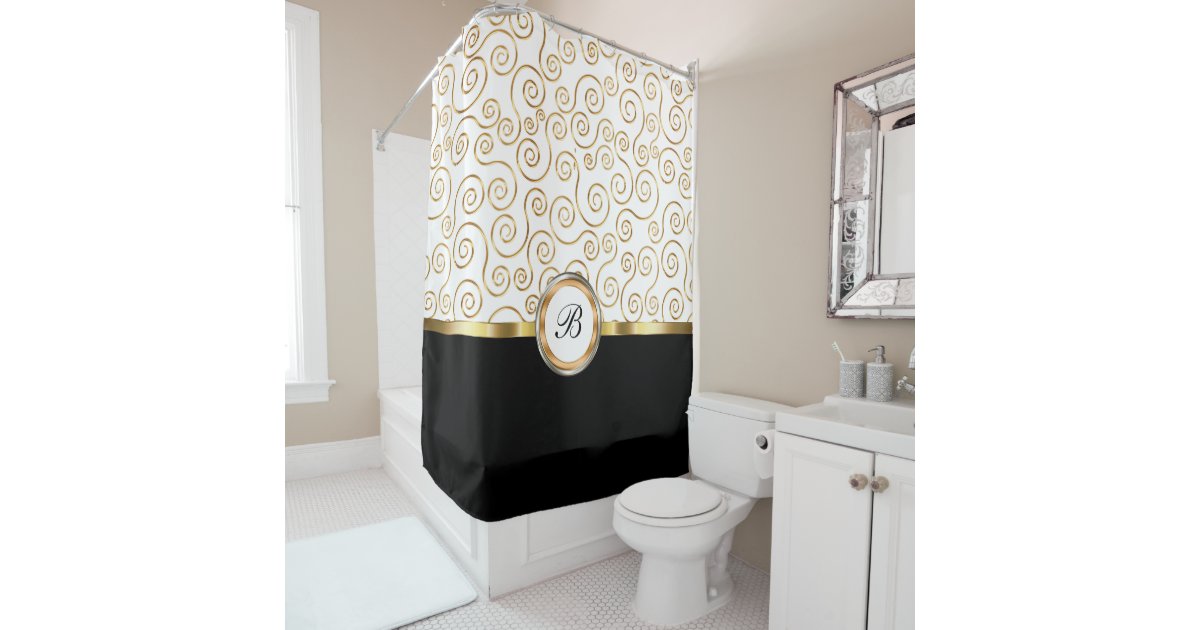 Classy Shower Curtain classy monogram shower curtain | zazzle Classy Shower Curtain classy monogram shower curtain | zazzle