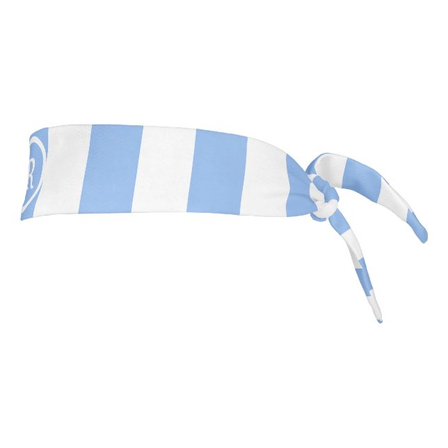 Classy Monogram Striped Tie Headband (Rotate 90)