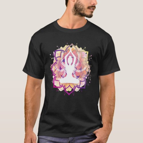 Classy Mood Lotus Flower Mandala Yoga Meditation G T_Shirt
