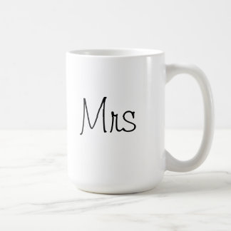Classy Mrs Coffee Cup for Wife or Bride to Be