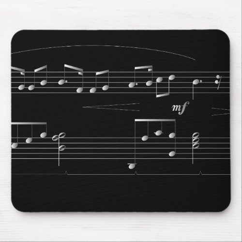 Classy Music Mousepad