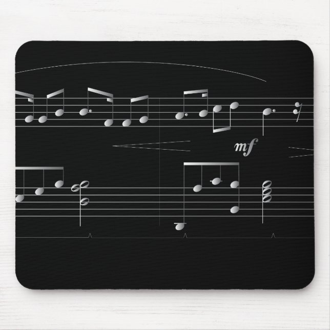 Classy Music Mousepad (Front)