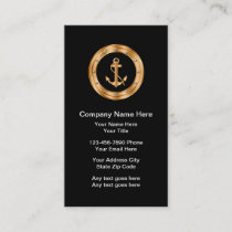 Classy Nautical Business Cards