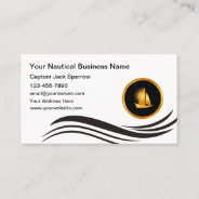 Classy Nautical Sailboat Business Cards at Zazzle
