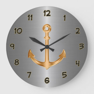 Classy Nautical Wall Decor Clocks