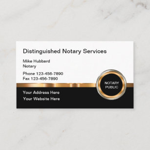 Notary Business Cards Card Printing Zazzle Notary Business Cards Card