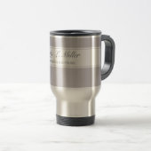 Classy Office Business Administrative Corporate Travel Mug (Front Right)