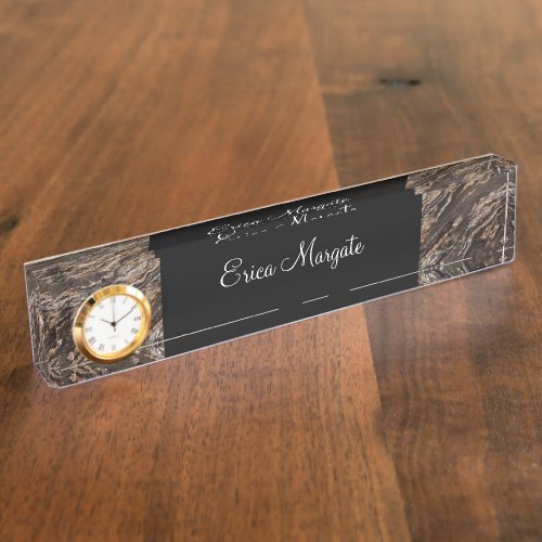 Classy Office Executive Desk Name Plaque Desk Name Plate