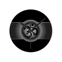 Classy Om Symbol Wall Clock