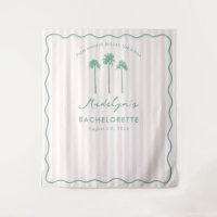 Classy Palm Springs Bachelorette Photo Backdrop