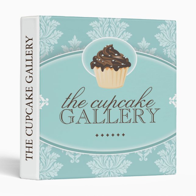 Classy Pastry Chef Portfolio Binder (Front/Spine)