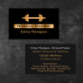 Classy Personal Trainer Fitness Business Card