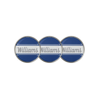 Classy personalized golf markers - realtor gift