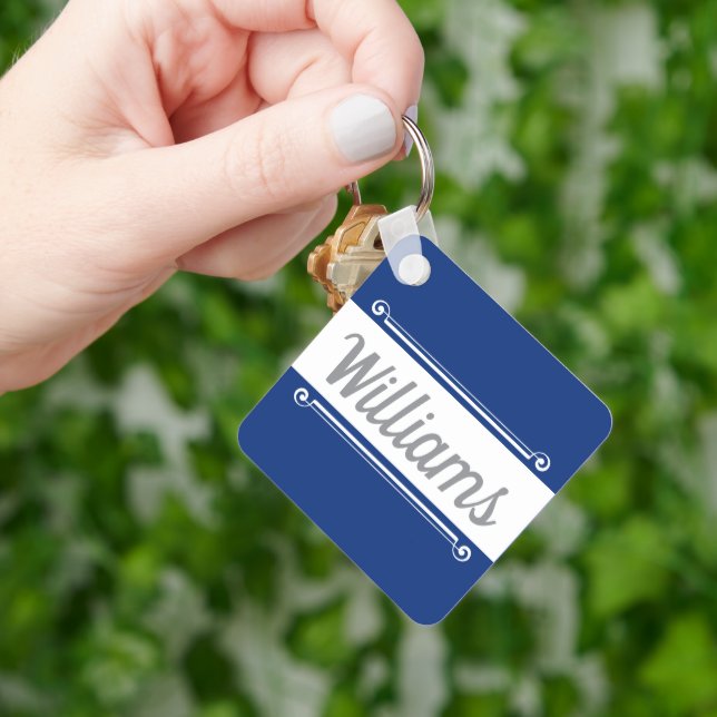 Classy personalized keychain - closing gift (Hand)