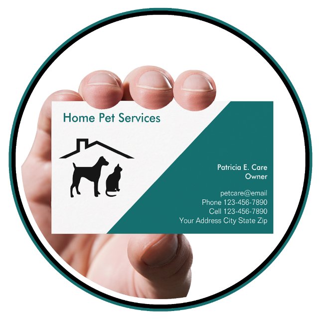 Classy Pet Business Cards (Creator Uploaded)