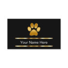 Classy Pet Care Business Cards