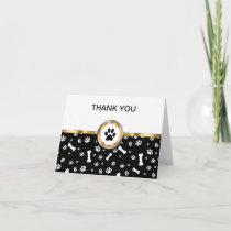 Classy Pet Theme Business Thank You Cards