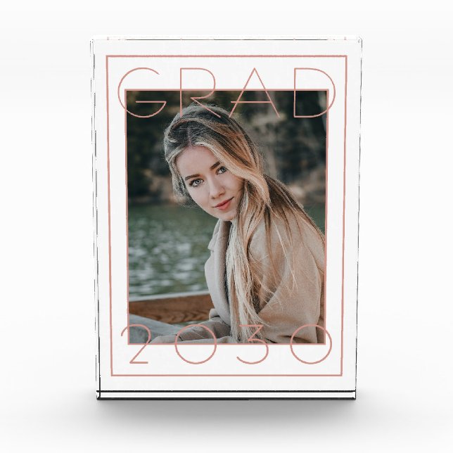 Classy Photo Personalized Congratulations Graduate (Front)