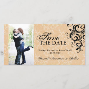 Classy Photo Save The Date Invitation