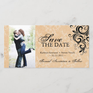 Classy Photo Save The Date Invitation