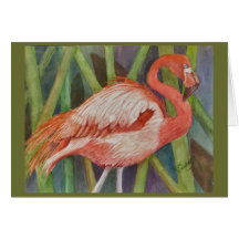 CLASSY PINK FLAMINGO