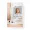 Classy Pink & Gold Marble Custom Notary ID