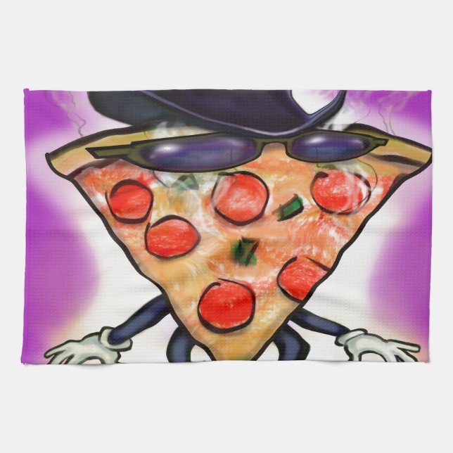 Classy Pizza Towel (Horizontal)