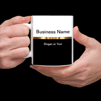 Classy Professional Executive Swag Coffee Mug by Luckyturtle at Zazzle