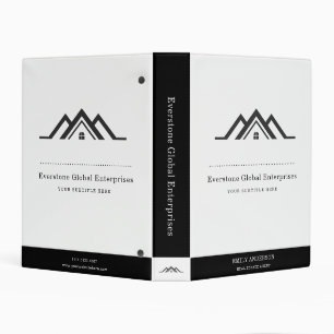 Classy Real Estate Agent Business Mini Binder