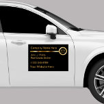 Classy Real Estate Agent Professional Car Magnet at Zazzle