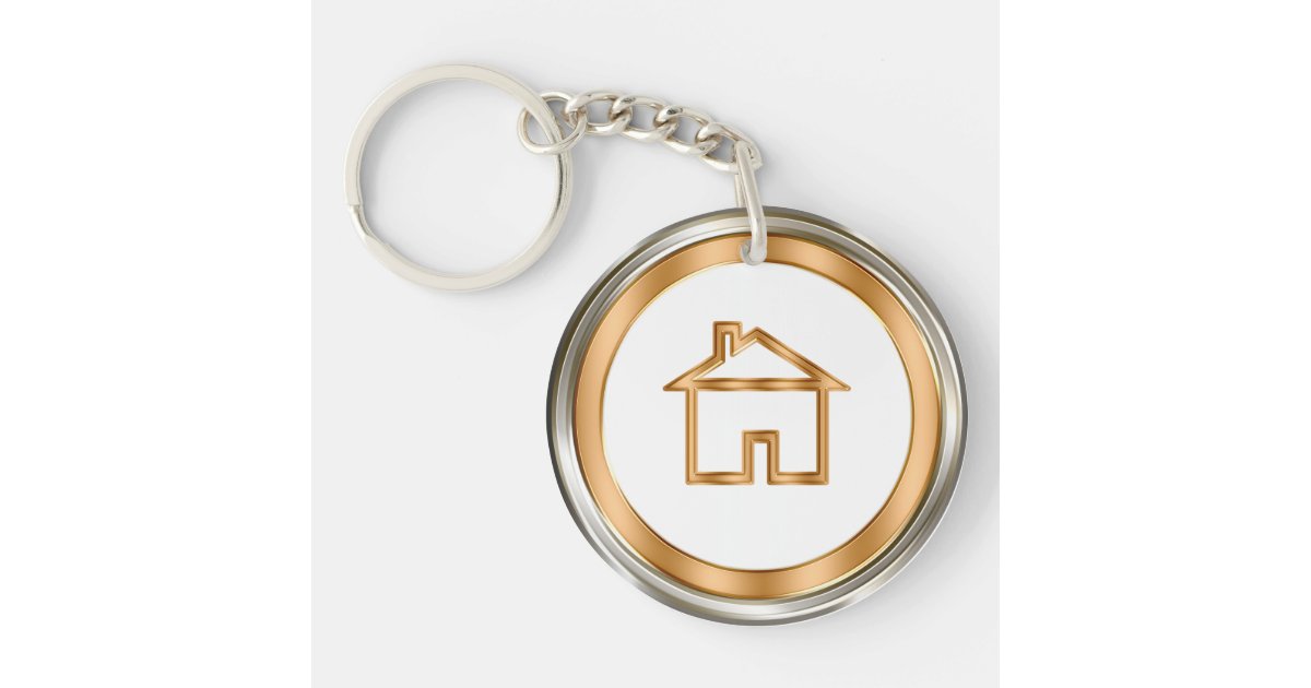 Classy Real Estate Keychains Zazzle