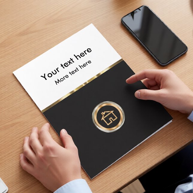 Classy Real Estate Presentation Folders (Creator Uploaded)