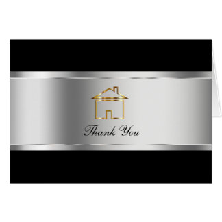 Classy Real Estate Thank You Cards