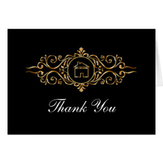Classy Real Estate Thank You Cards