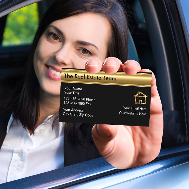 Classy Real Estate Theme Business Card (Creator Uploaded)