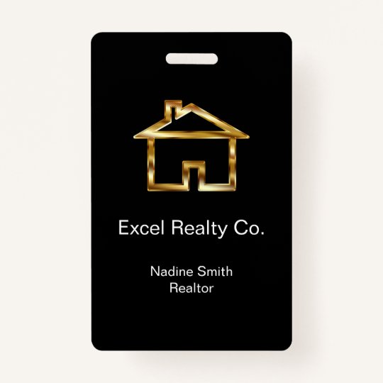 Classy Realtor Field ID Badges