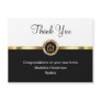 Classy Realtor Magnetic Thank You Cards