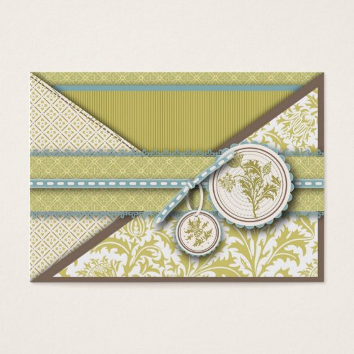 Classy Reminder Card Business Card