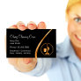 Classy Residential Commercial Cleaning Service Business Card