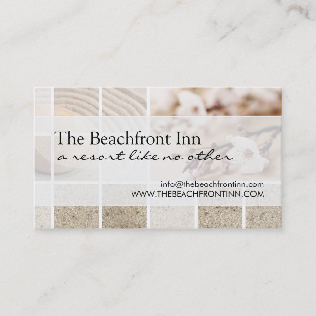 CLASSY RESORT AND SPA BUSINESS CARD (Front)