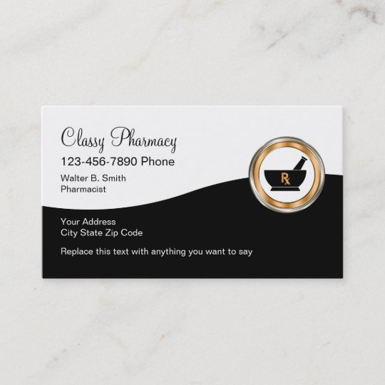 Cly Retail Pharmacy Business Card Zazzle Cly Retail Pharmacy Business Card