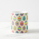 Classy Retro Easter Eggs Happy Easter Day Coffee Mug at Zazzle