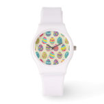 Classy Retro Easter Eggs Happy Easter Day Watch at Zazzle