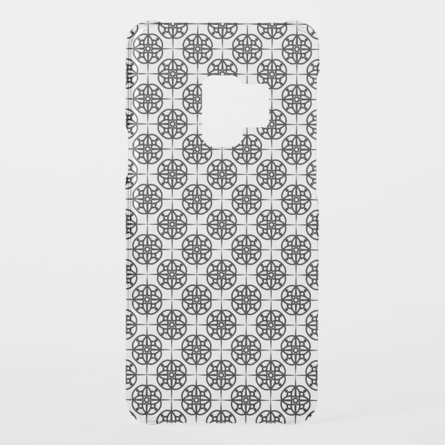 Classy Retro Vibe Geometric Pattern Uncommon Samsung Galaxy Case (Back)
