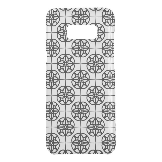 Classy Retro Vibe Geometric Pattern Uncommon Samsung Galaxy Case (Back)
