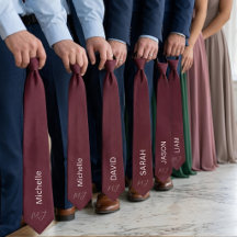 Classy Rich Burgundy & Bubblegum Pink Custom Name