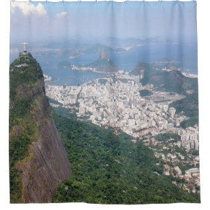 Classy Rio de Janeiro Brazil Photo Designed Bath Shower Curtain