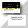 Classy RN Patient Advocate Medical Business Card
