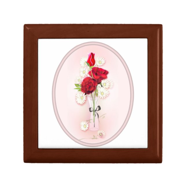 Classy Rose Bud Vase Gift Box (Front)
